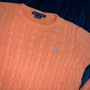Orange Polo Sweater